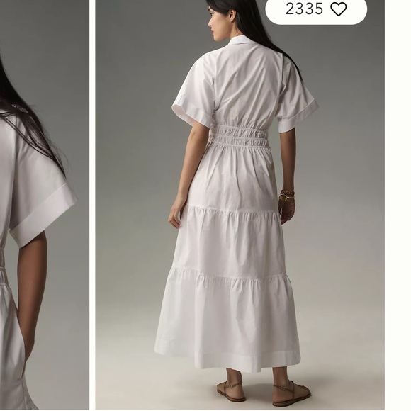 Anthropologie Somerset Maxi Dress: Shirt Dress Edition NWT - Picture 2 of 3